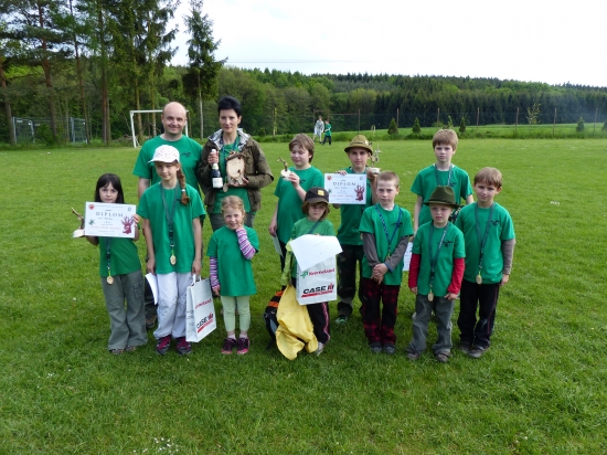 Poštolky na Zlaté srnčí trofeji v Daskabátě