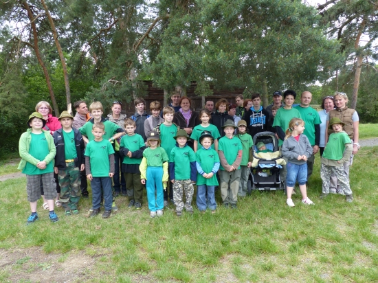 Naše výprava na okresním kole Zlaté srnčí trofeje v Cholině