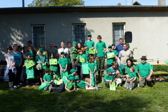 Soutěž o Zlatou srnčí trofej - Štěpánov 2015 a naše Poštolčí sestava