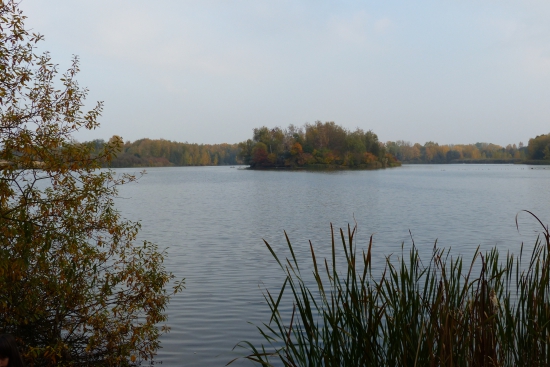 Chomoutovské jezero z druhé strany