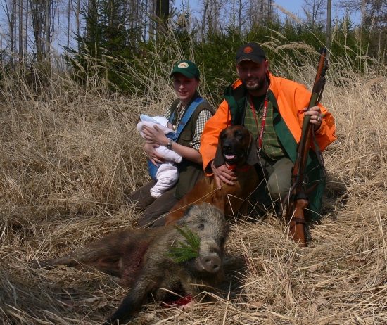 První úspěšná dohledávka naší malé polovníčky:-))))