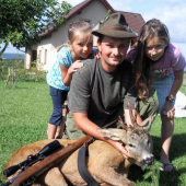 raritný srnec - tohoročný úlovok