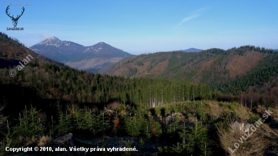 Pohľad na Rozsutec