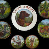 Olej na plytkých tanieroch......... autor: mama, kedysi, keď sa jej ešte chcelo....