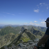 pohľad z Hrubej Kopy 2155 m.n.m