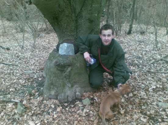 ja a môj jazvečík