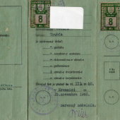 Zbrojný preukaz z roku 1940