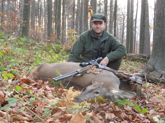 Na najvyššom bode revíru.