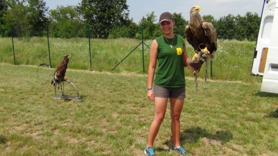 MatkaLC drží najväčšieho vtáka na slovensku v ruke :-)