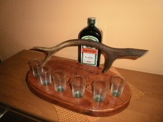 ...likernička na chatu.