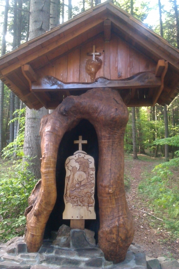 ...kaplnka v plnej kráse.