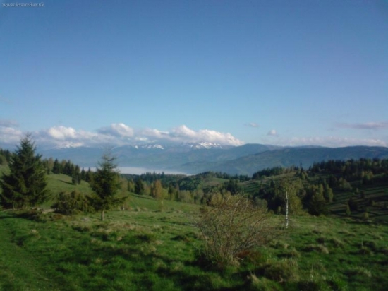 Jedno pekné ráno...v pozadí Nízke Tatry