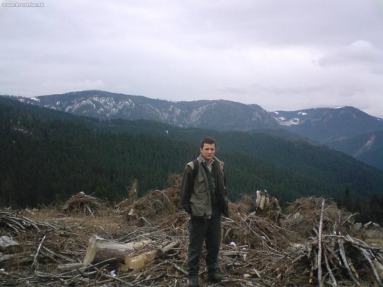 Ja cestou na Stožky