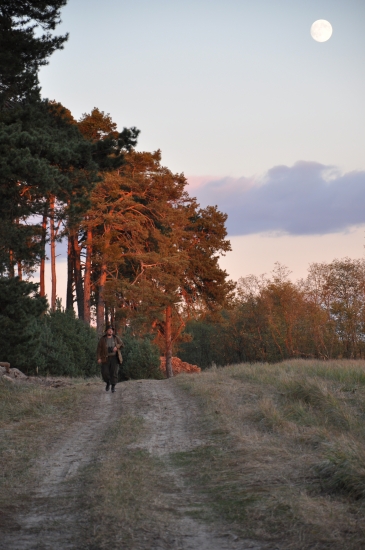 ...pred západom slnka...