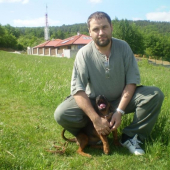 ...na prechádzke...