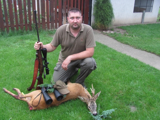 Sv.Hubert a Diana mi zase dopriali , nepravidelný osmorák