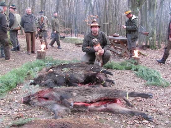 dvojitý úspech na polovačke