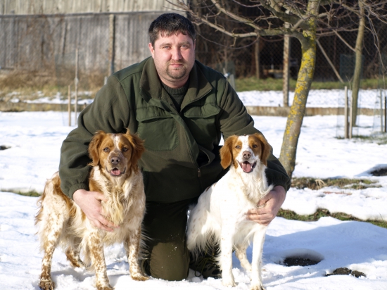 Dnešná návšteva detičiek nášho Abka - Dasty a Laba od Stanovského