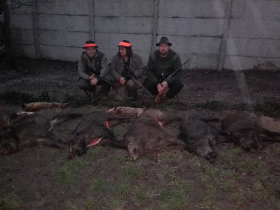 spoločná polovačka so spolužiakmi