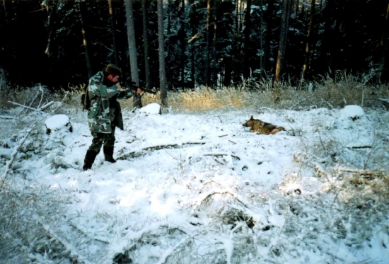 ...Dostrelenie  plne adrenalinu...