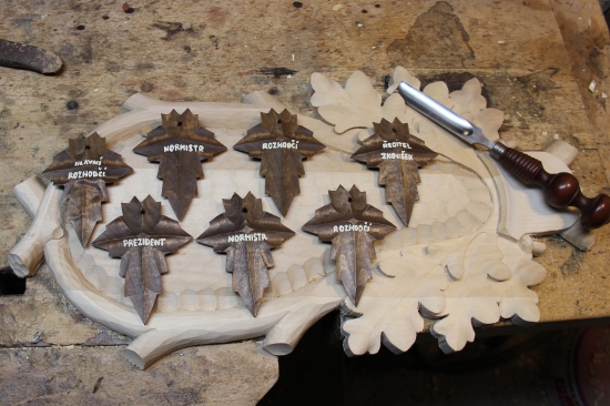 Lístky pro rozhodčí a personál zkoušek