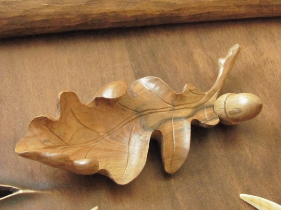 dubový list z orecha