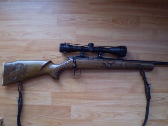 nová pažba na malorážku