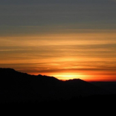 dnešný západ slnka