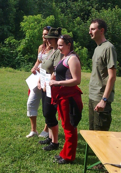 víťazky v hode flinty do žita