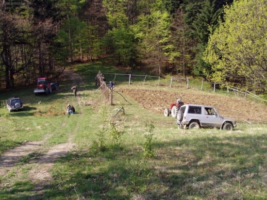 na 1.mája nové políčko aj oplotenie