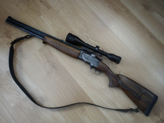 ZH224-Nová pažba anový puškohlad-MEOPTA 7x50