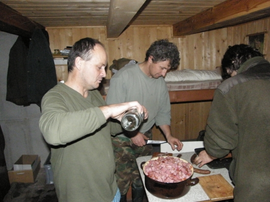 Hostovska 2009- príprava kapustnice