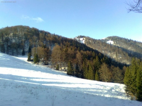 pohlad zo zlebiny na lysec