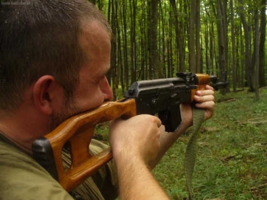 Služební zbraň rumunských hajných