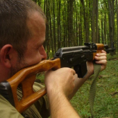 Služební zbraň rumunských hajných