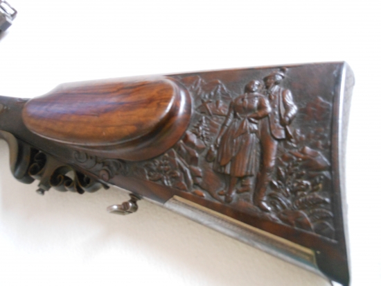 Troška rytinky na pažbe