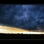 ocividne sa chystala burka.a ja blazen sa vyberem do chotara