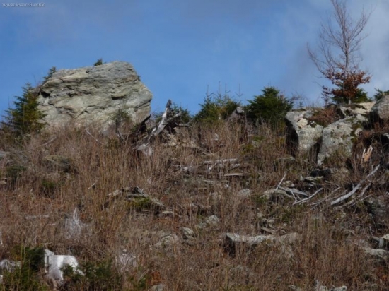 skala presne na hrebeni