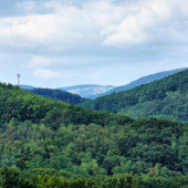 výhľad z Lovinobanskej pazby