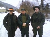 V.Jablonka 2009 - Parta hic pred poľovačkou na vlky