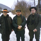 V.Jablonka 2009 - Parta hic pred poľovačkou na vlky