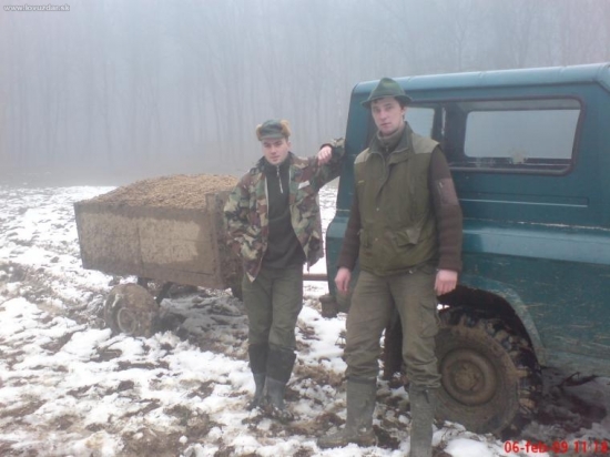 Zimné prikrmovanie silážou