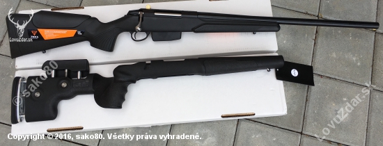 Tikka T3x 6,5x55 Varmint a pažba GRS Berserk