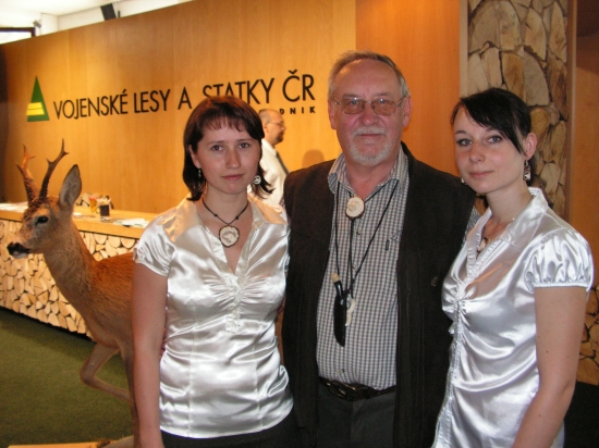 prezentace řezby do parohu