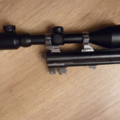 Montáž puškohledu na troják