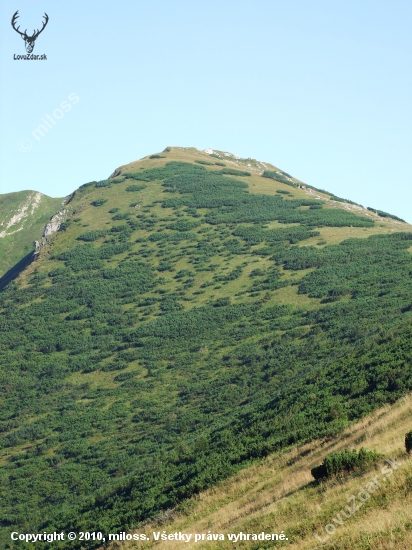 Chleb - 1 645, 6 m n.m