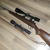 ZKK 600, ďalekohľad MEOPTA 7x50A a MEOPTA 3-9 x40.