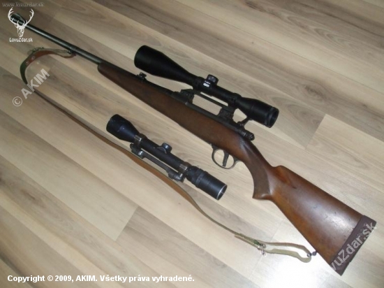 ZKK 600, ďalekohľad MEOPTA 7x50A a MEOPTA 3-9 x40.