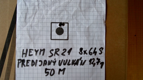 HEYM SR21 kal.8x64S/prebíjaný vulkán 12,7g
