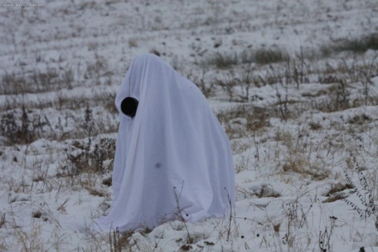 Ako sa maskovat v zime pri foteni